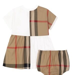 Burberry Dress For Baby Girl Size 12 months .
